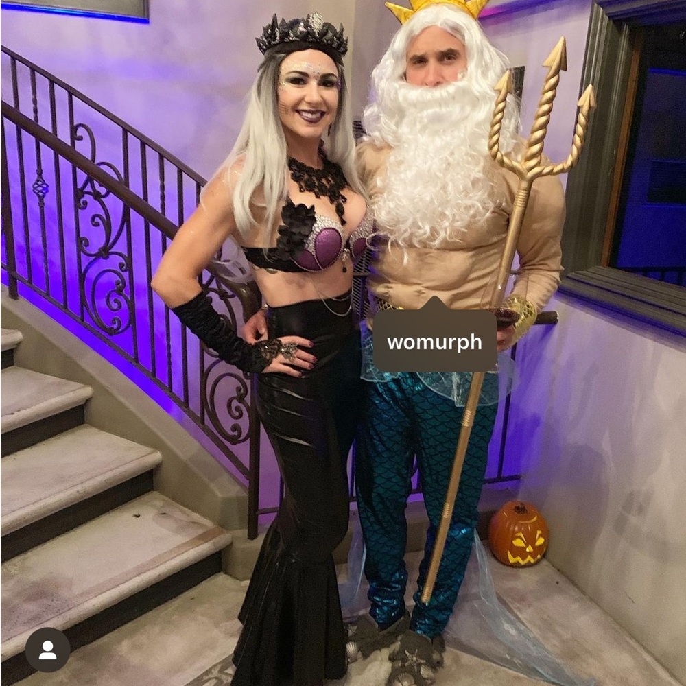 Sea witch Ursula costume